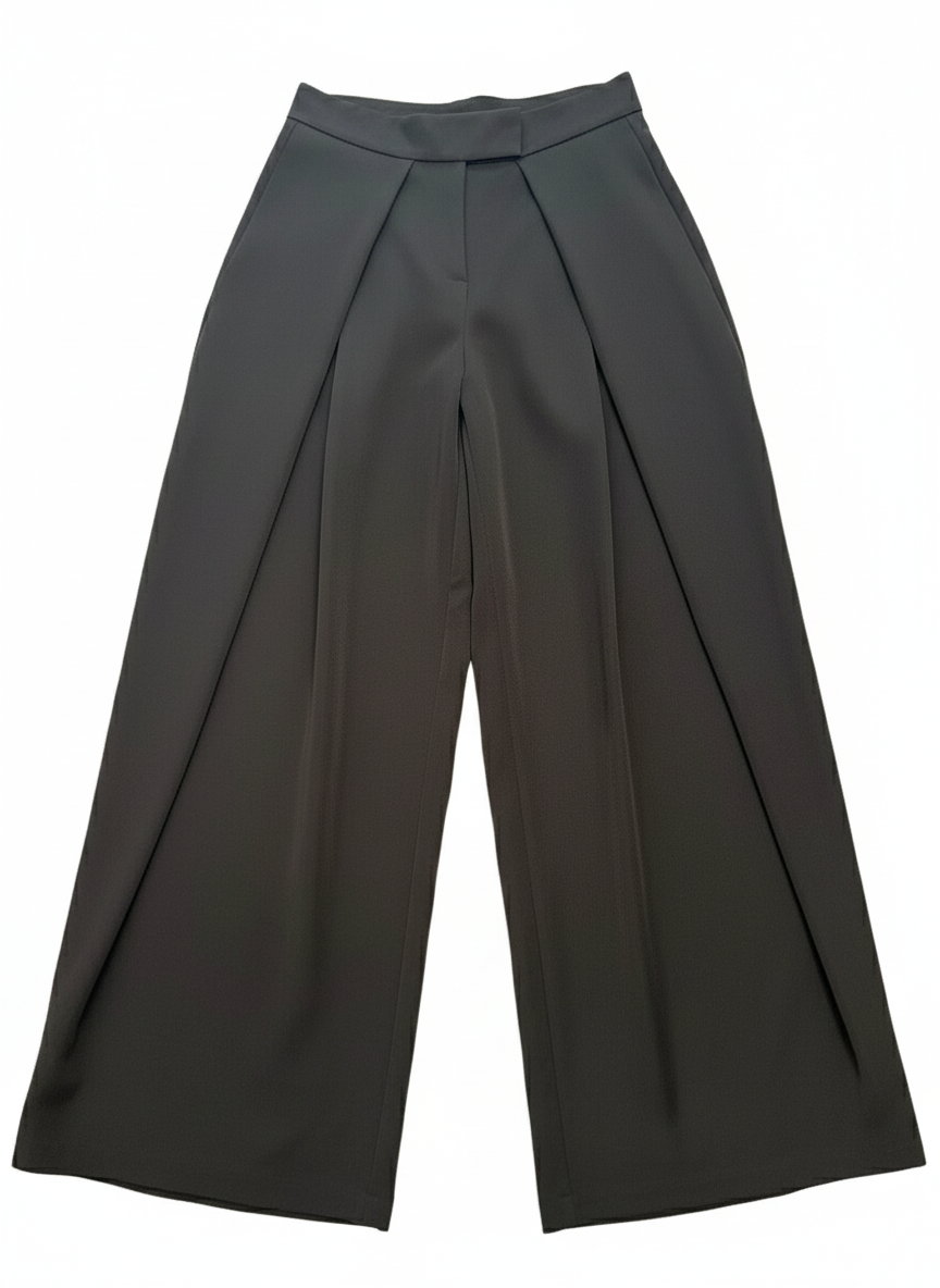 Spodnie z wysokim stanem